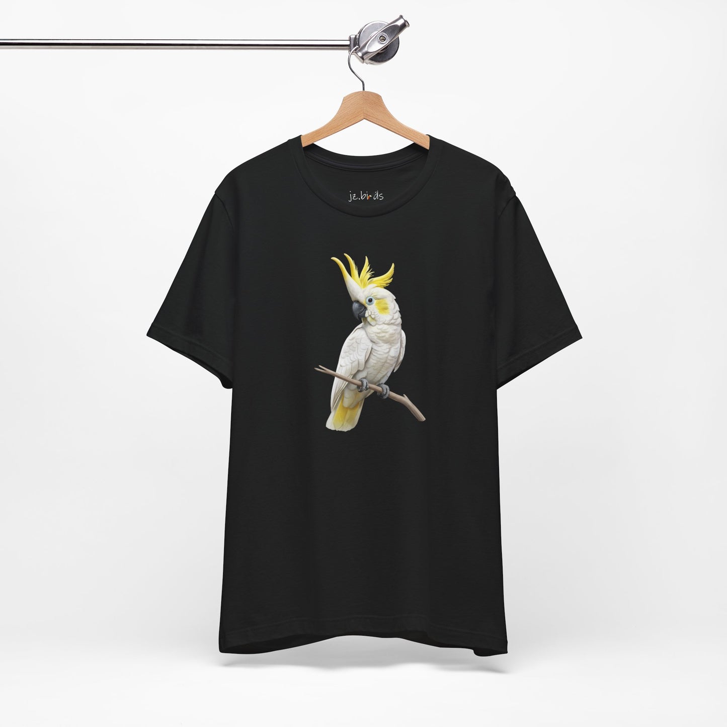 Sulphur-Crested Cockatoo T-Shirt | Unisex Bird Lover Tee | Wildlife Birder Gift