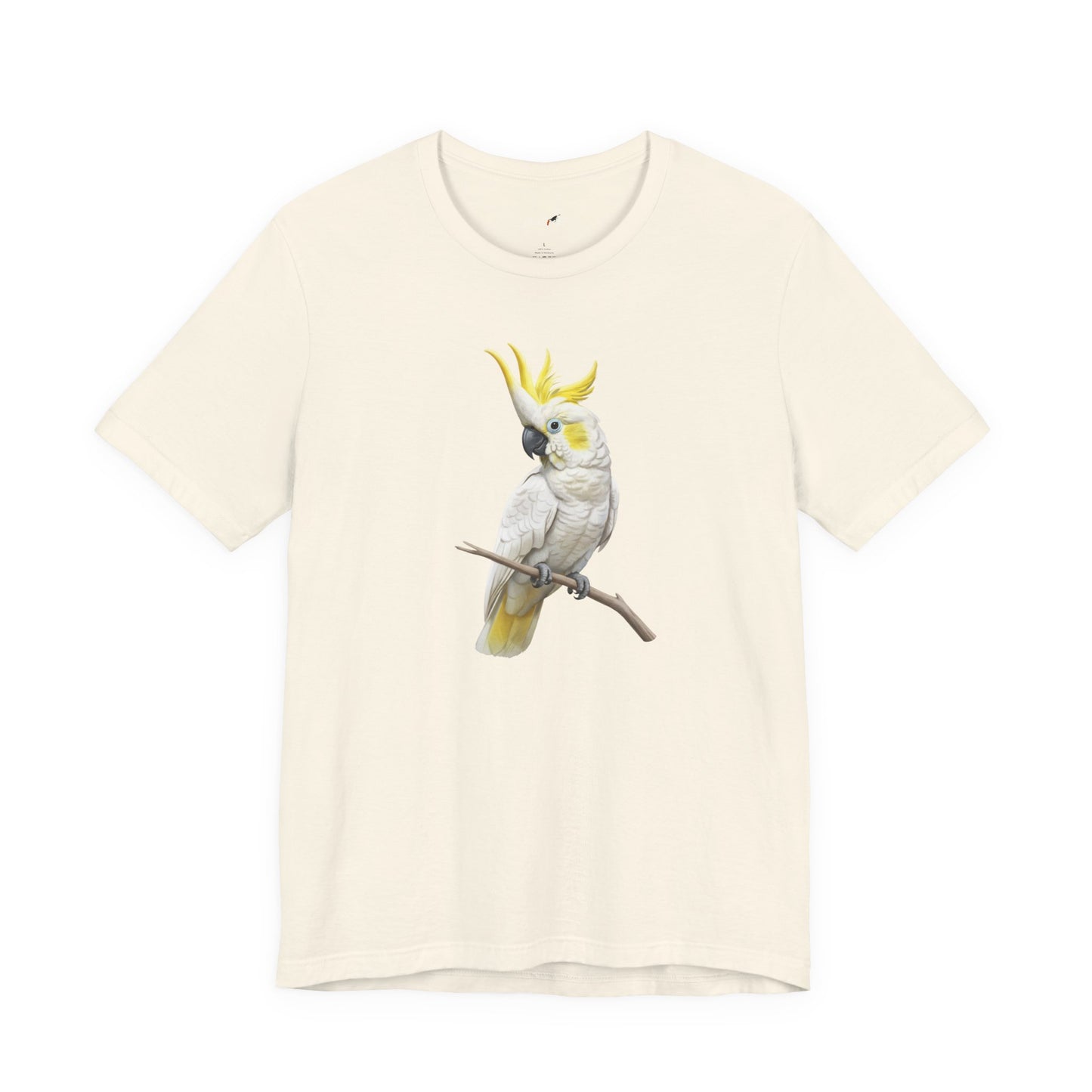 Sulphur-Crested Cockatoo T-Shirt | Unisex Bird Lover Tee | Wildlife Birder Gift