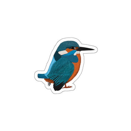 Kingfisher Bird Kiss-Cut Sticker