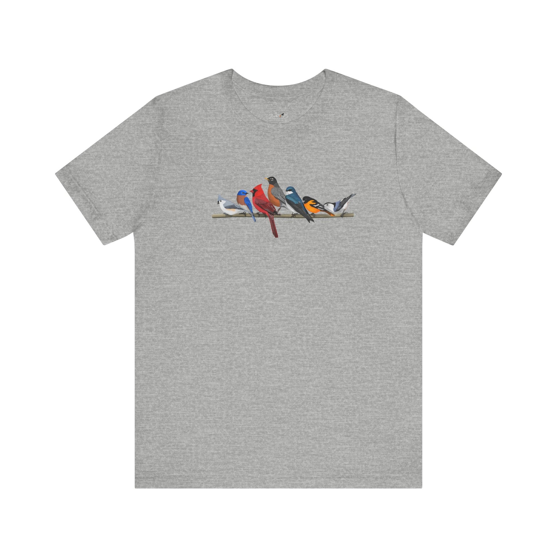 Tree Swallow, Bluebird, Cardinal, Oriole and Robin T-Shirt – bird Cotton style