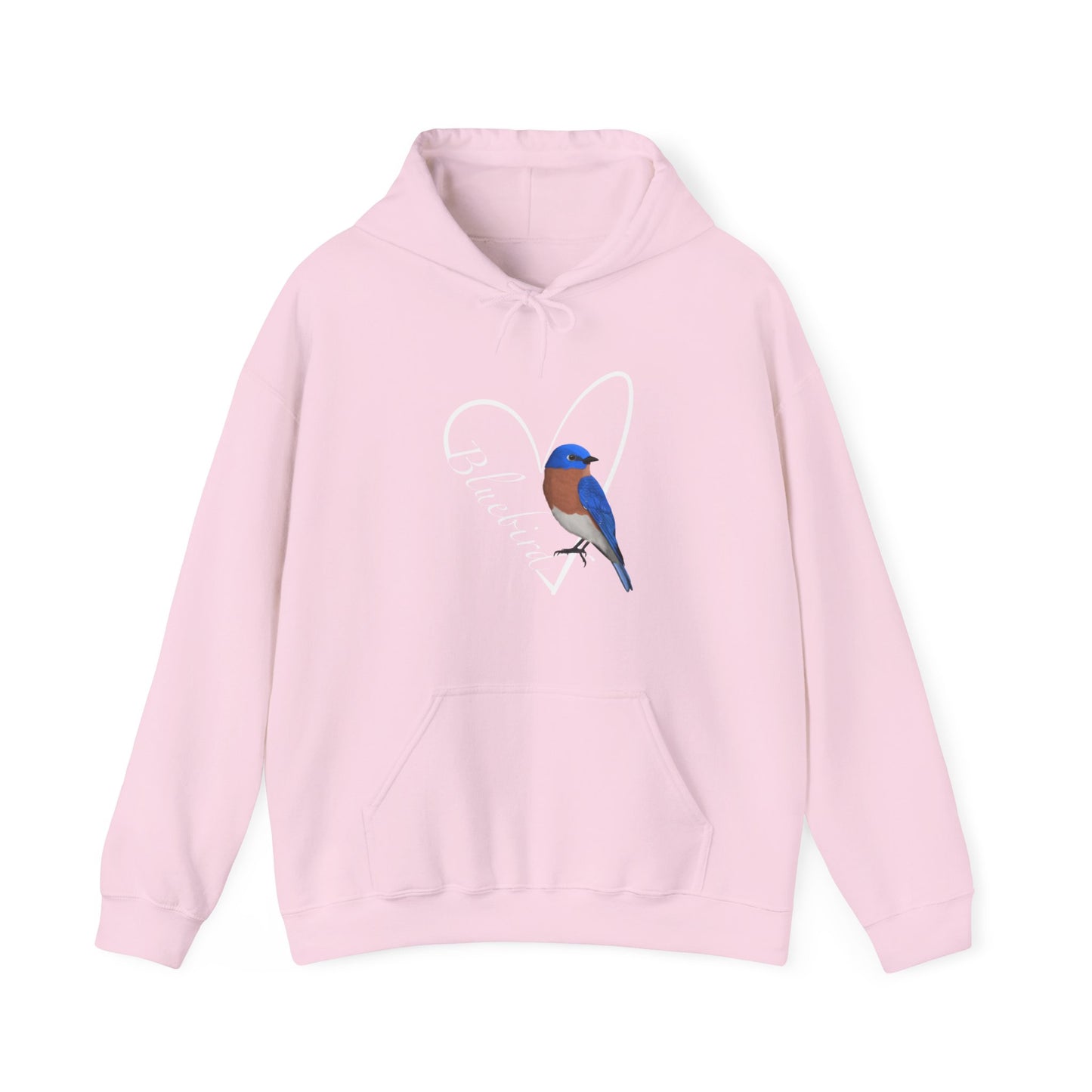 Bluebird Heart Bird Birdwatching Birdlover Hoodie