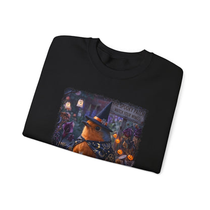 Robin Rosi Halloween Witch Sweatshirt – Cozy Crewneck for Spooky Season