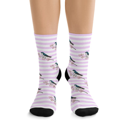 Tree Swallow Socks – Accessories, All Over Print