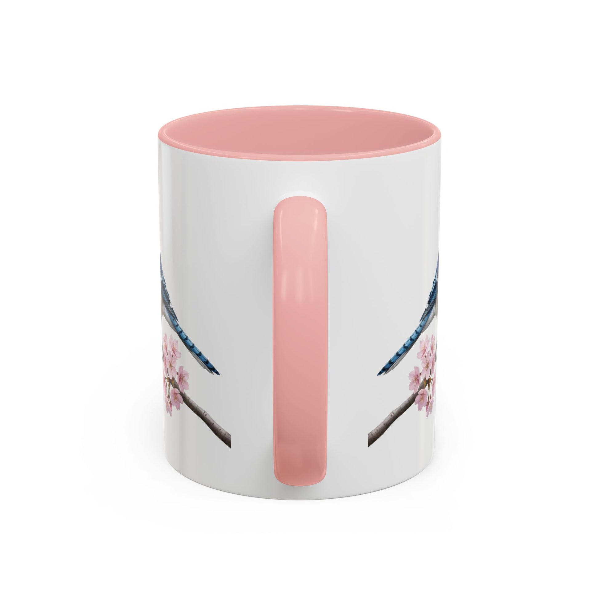 Blauhäher Tasse mit – Accent Coffee Mug und Birds Design Stil