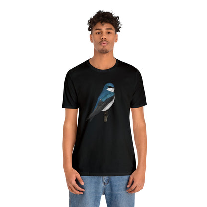 Tree Swallow Bird Tee - jz.birds