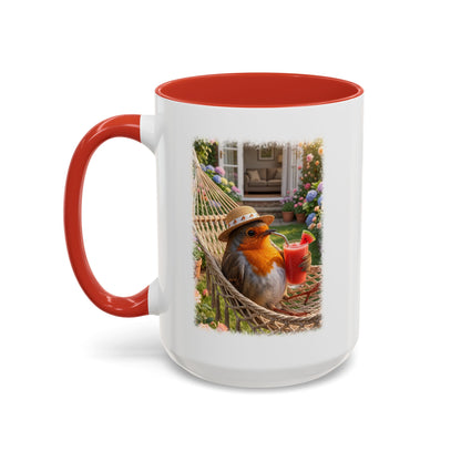 Robin Rosi Hammock and Smoothie Mug for Bird Lovers