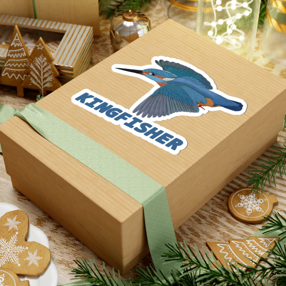 Kingfisher Sticker Bird Lover & Bird Watcher