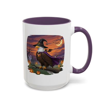 Bald Eagle Halloween Bird Mug - Halloween Coffee Mug for Bird Lovers