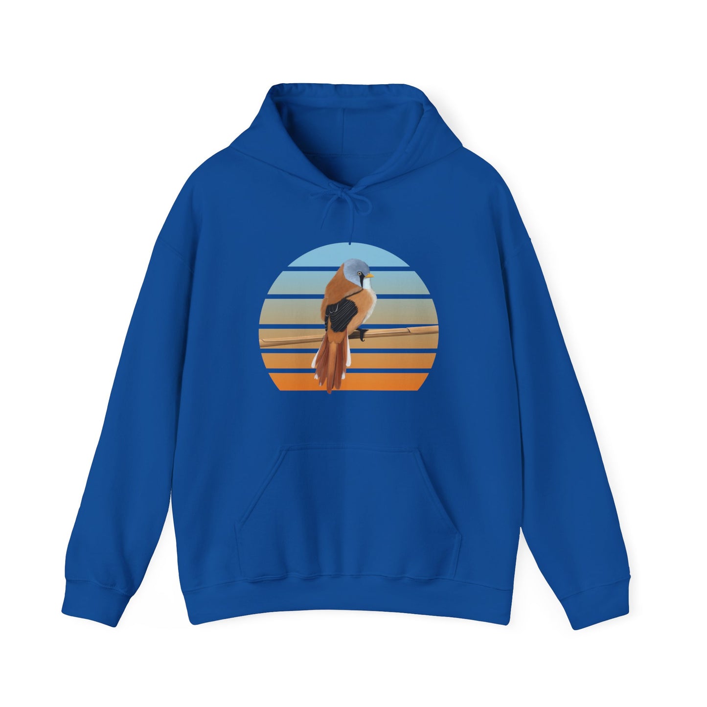 Bearded Reedling Bird Hoodie