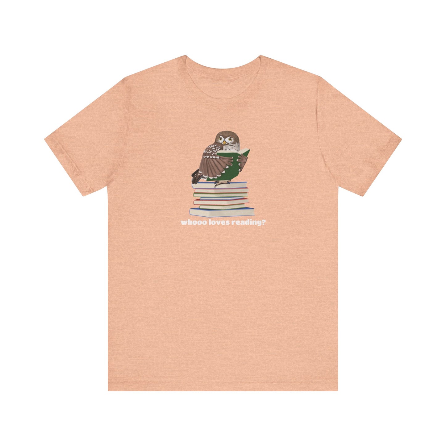 Whooo Loves Reading Owl Teacher Shirt – Cute Librarian & Book Lover Tee