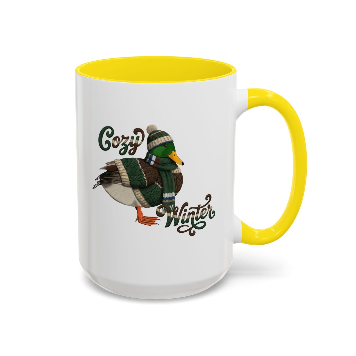 マガモの陶器製コーヒーマグ – バードウォッチャーへのカスタムギフト