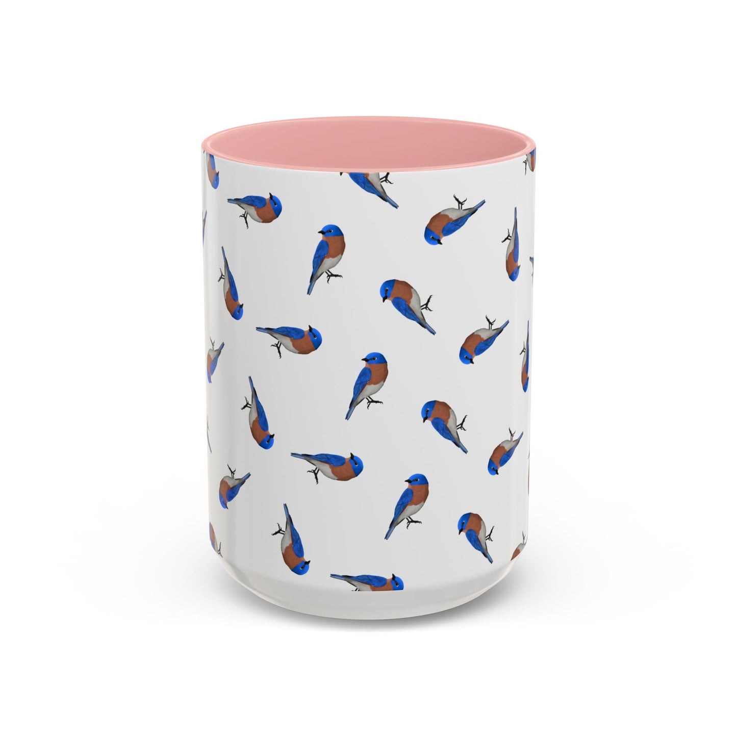 Bluebird and Tern Mug in Black