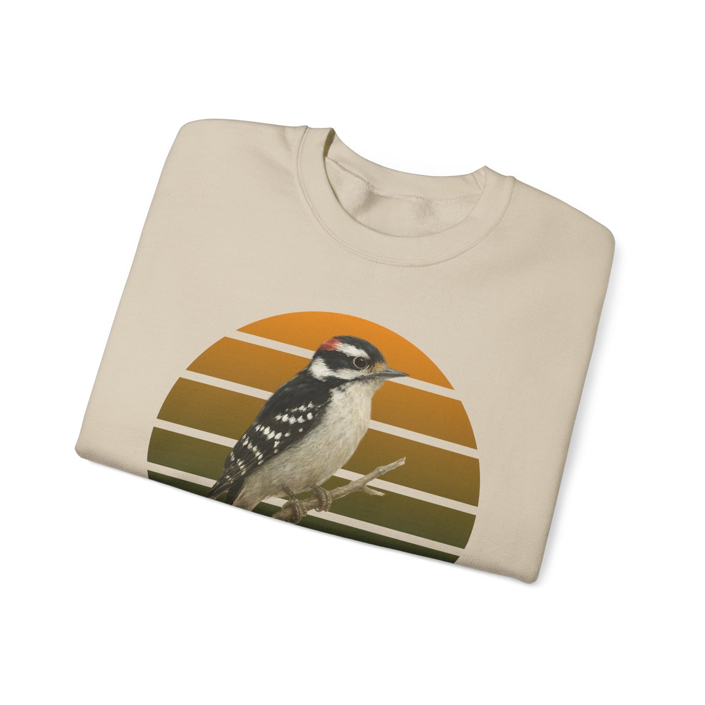 Downy Woodpecker Bird Lover & Bird Watching Bird Sweatshirt