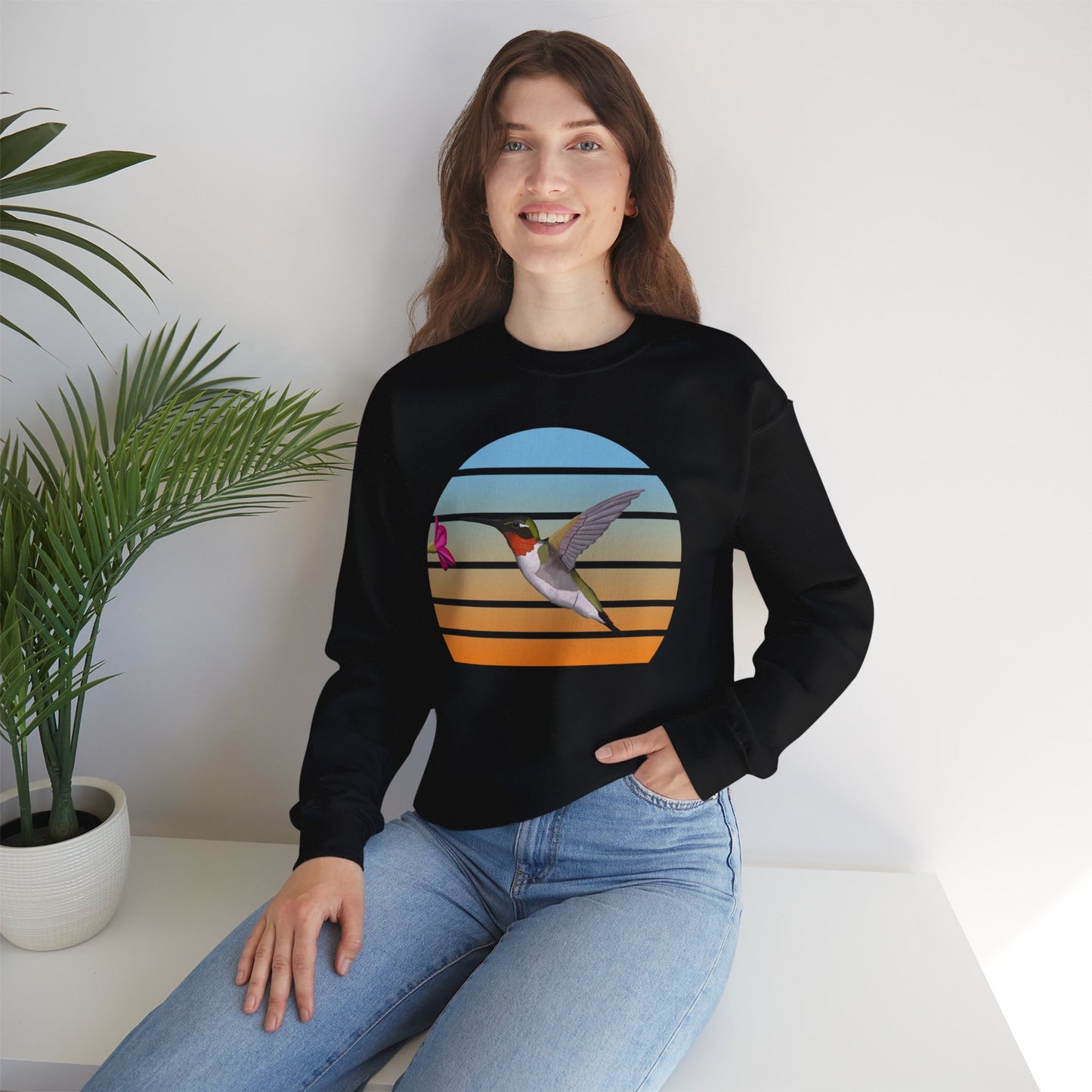 Hummingbird Birdlover Ornithologist Bird Sweatshirt