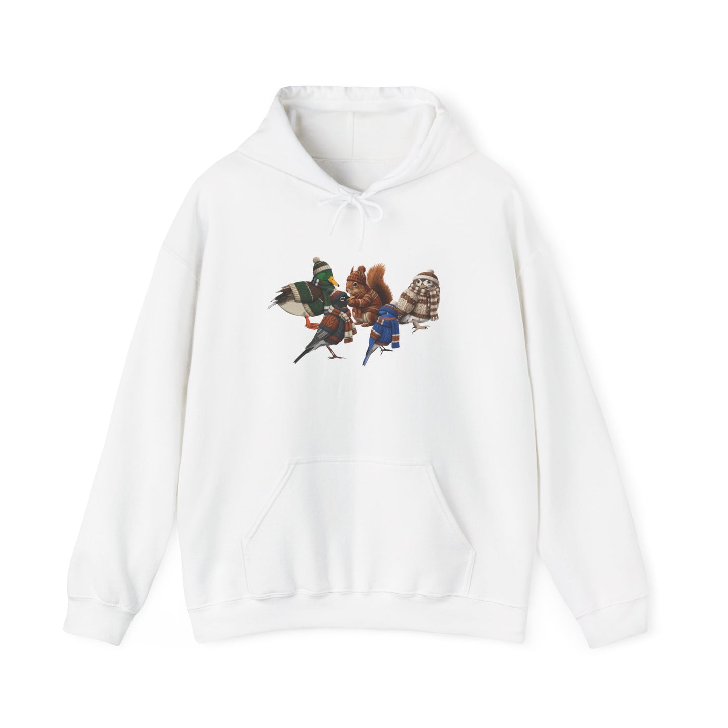 Funny Winter Hoodie: The Ultimate Cozy Bird Squad