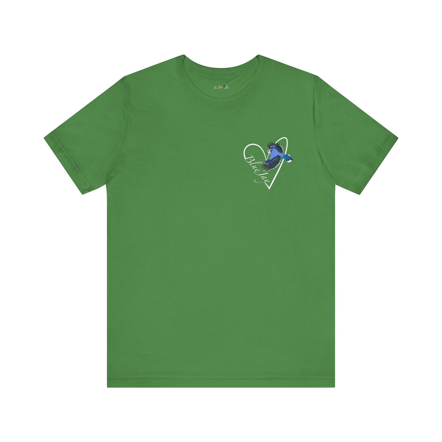 Blue Jay Heart Birdwatcher Bird T-Shirt