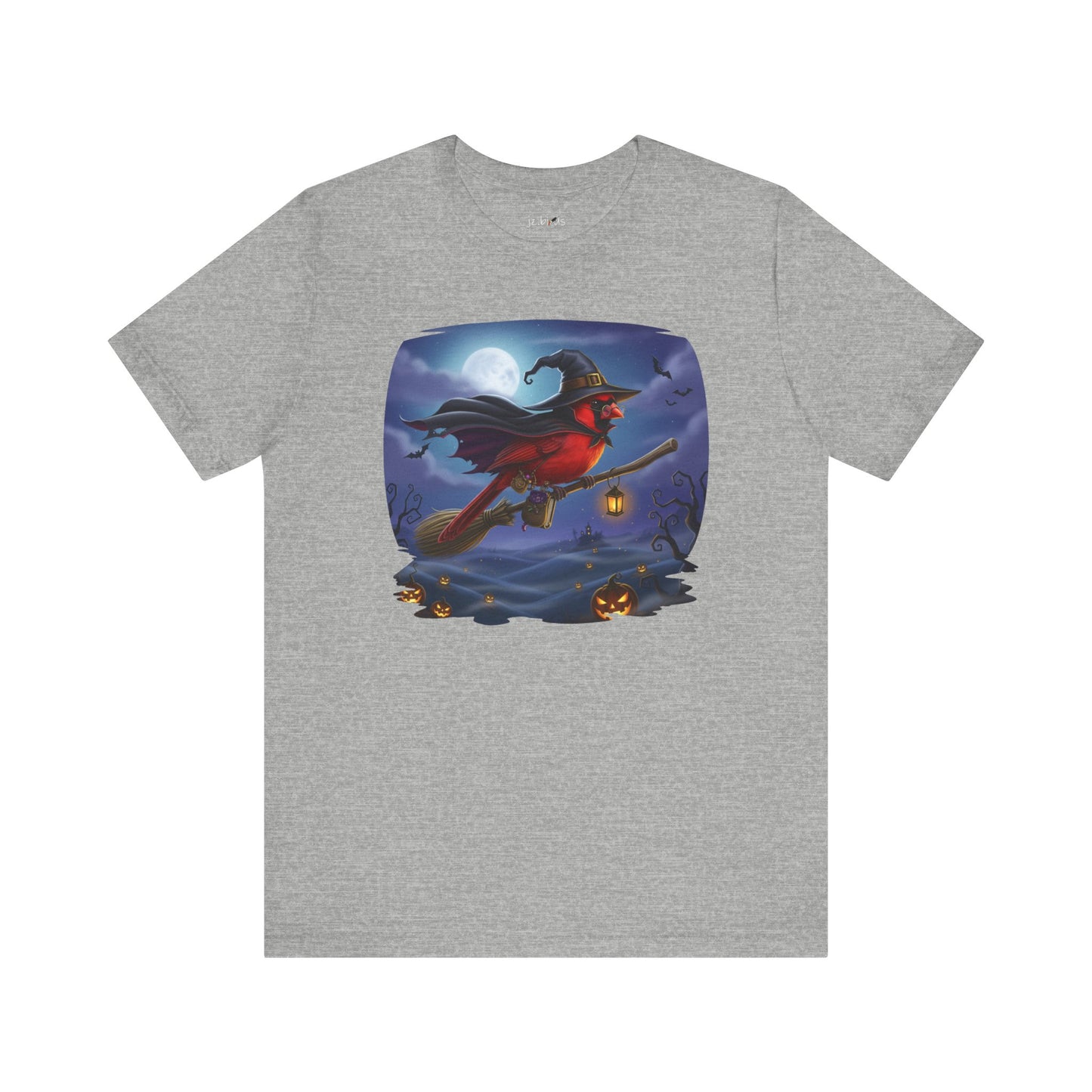 Cardinal Halloween Bird T-Shirt - Spooky Halloween Costume for Bird Lovers