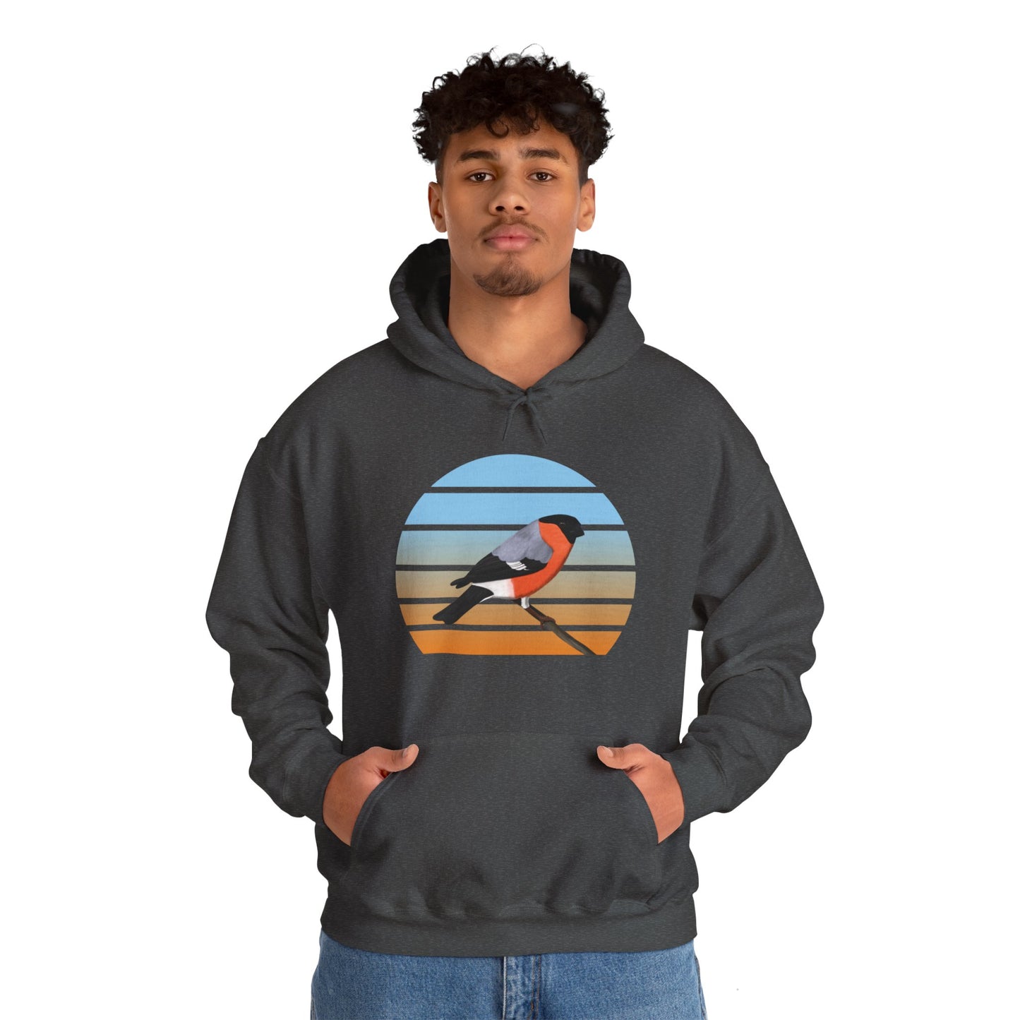 Bullfinch Bird Hoodie