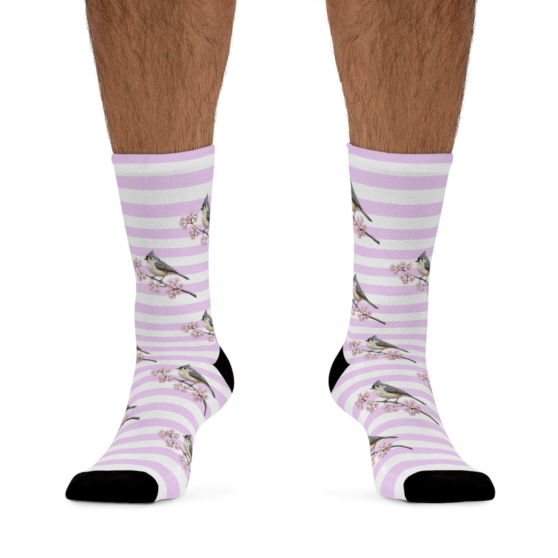Tufted Titmouse Socks – Accessories and All Over Print style