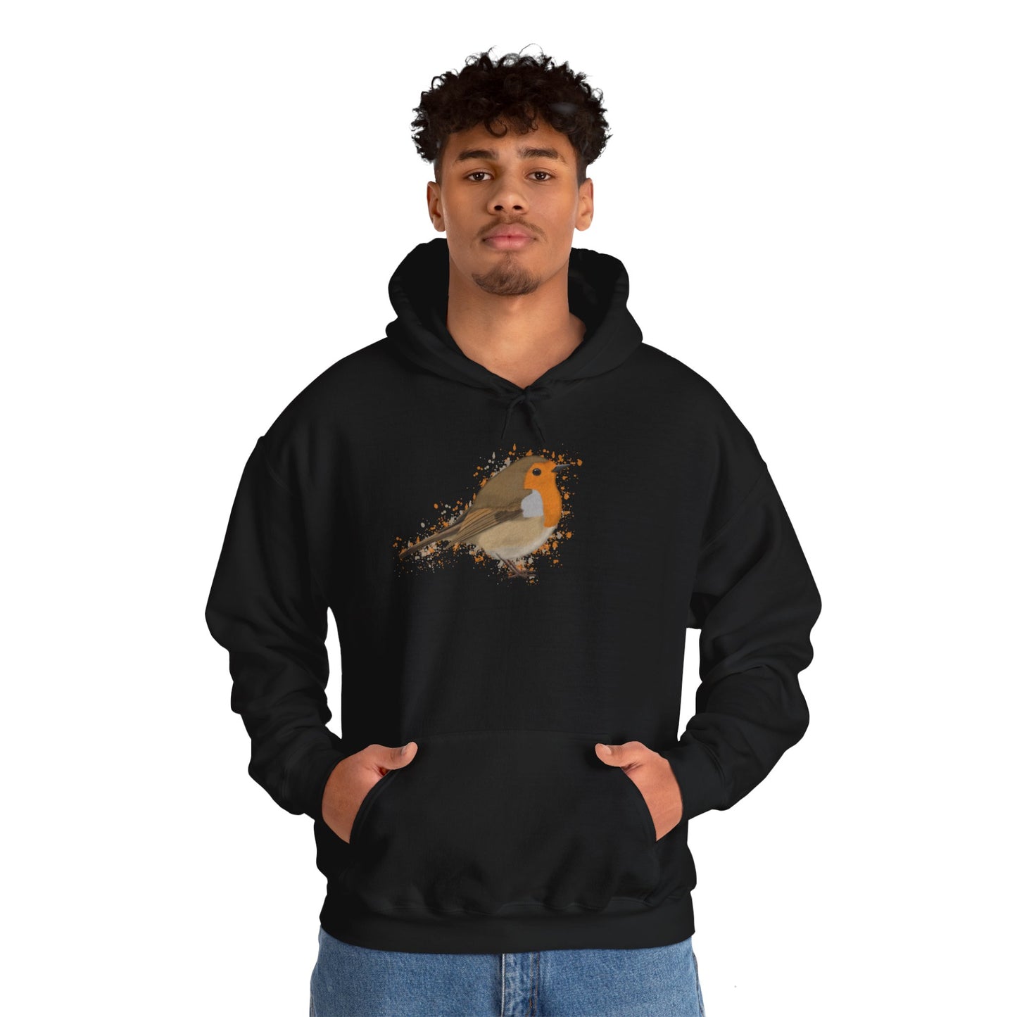 Robin Bird Unisex Hoodie - jz.birds