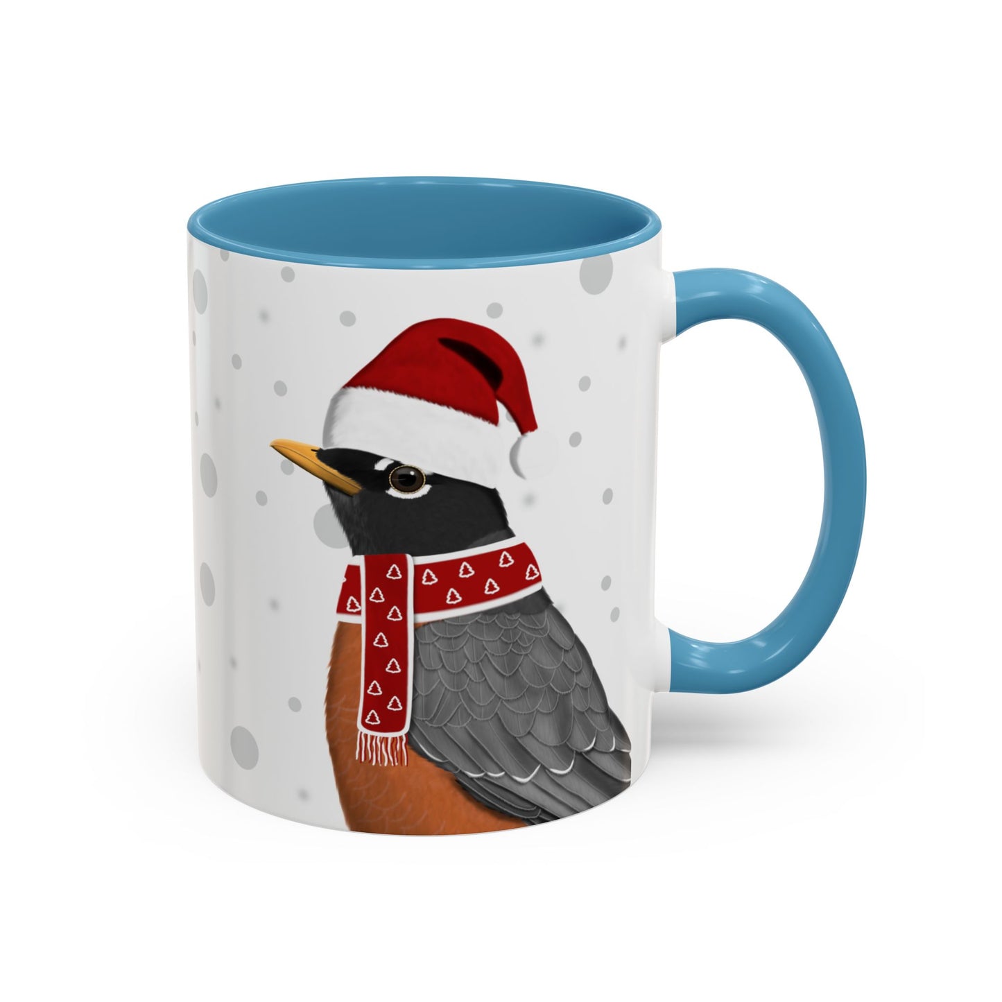 Robin Christmas Bird Coffee Mug