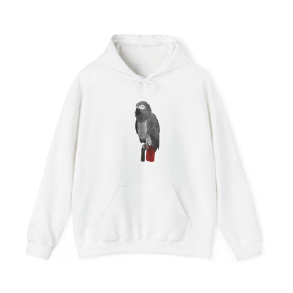 Grey Parrot Bird Birdwatching Birder Hoodie