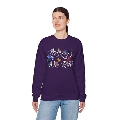 Bird Nerd Blue Jay Cardinal Hummingbird Robin Oriole Birdlover Sweatshirt