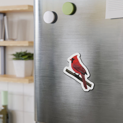 Cardinal Bird Magnet