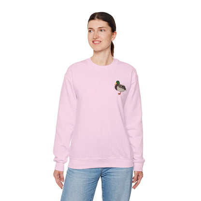 Mallard Birding & Birdwatching Bird Sweatshirt