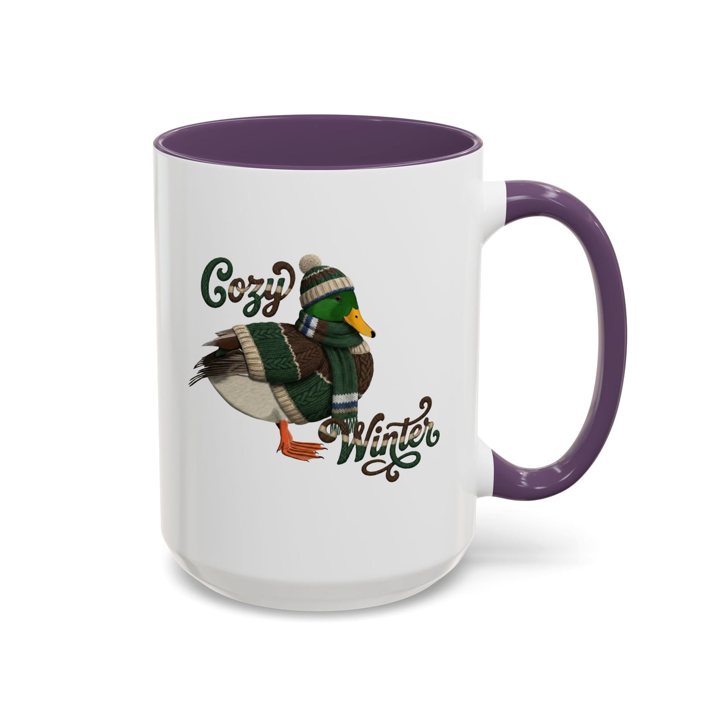 マガモの陶器製コーヒーマグ – バードウォッチャーへのカスタムギフト