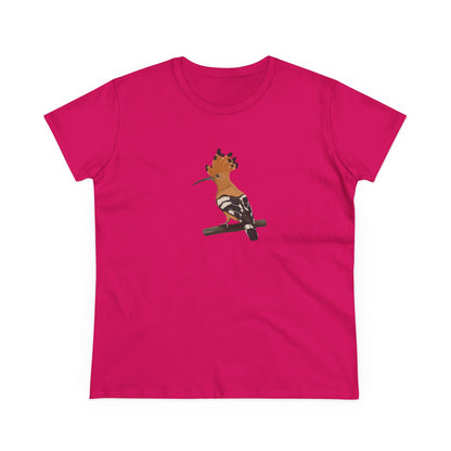 Hoopoe Bird Design for Birdwatchers and Bird Lovers Women's T-Shirt