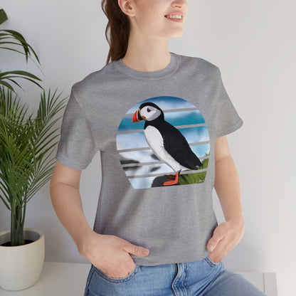 Puffin Bird Unisex Jersey Short Sleeve Tee - jz.birds