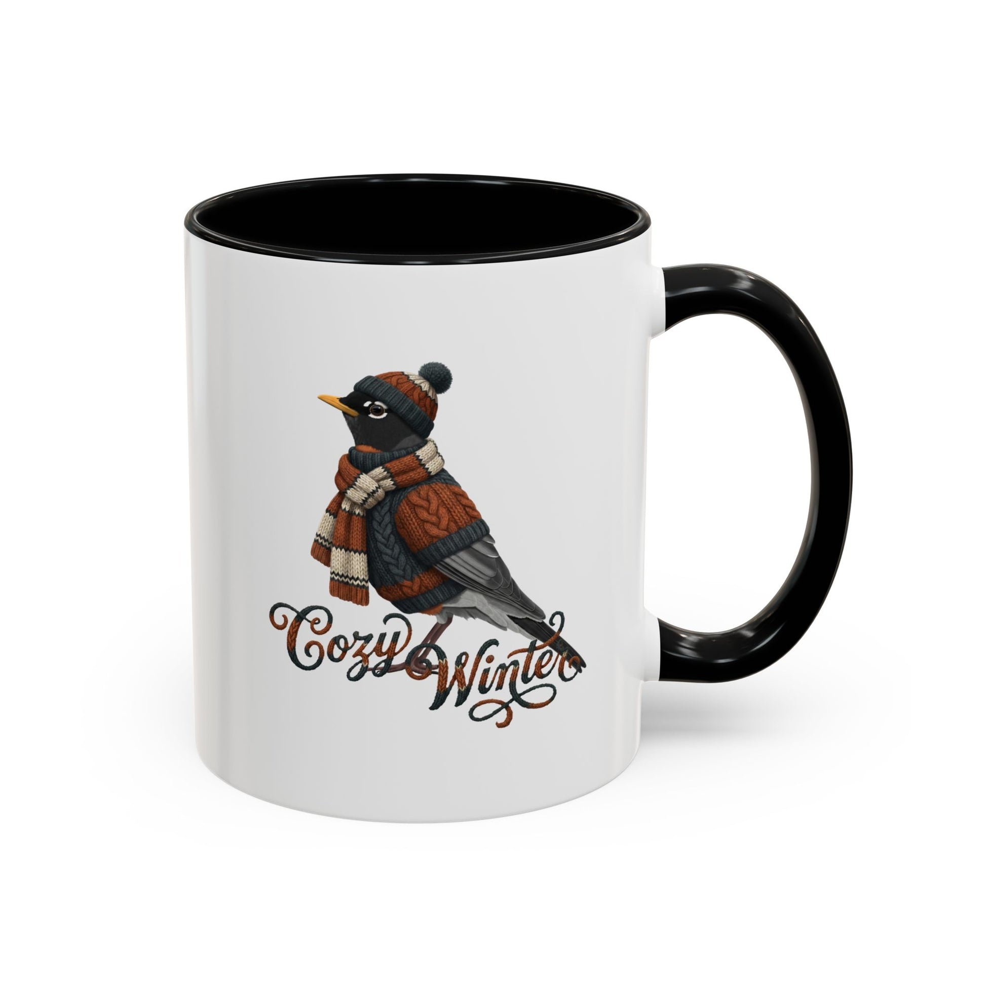 American Robin Ceramic Bird Coffee Mug – Custom Gift for Bird Watchers