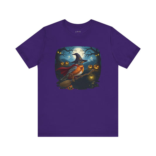 American Robin Halloween Bird T-Shirt - Spooky Halloween Costume for Bird Lovers