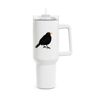 Amsel Thermo-Tumbler 40oz (1,2L) – Edelstahl Isolierbecher für Vogelbeobachter