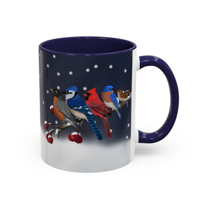 Backyard Birds Coffee Mug | Ceramic Christmas Gift for Bird Lovers