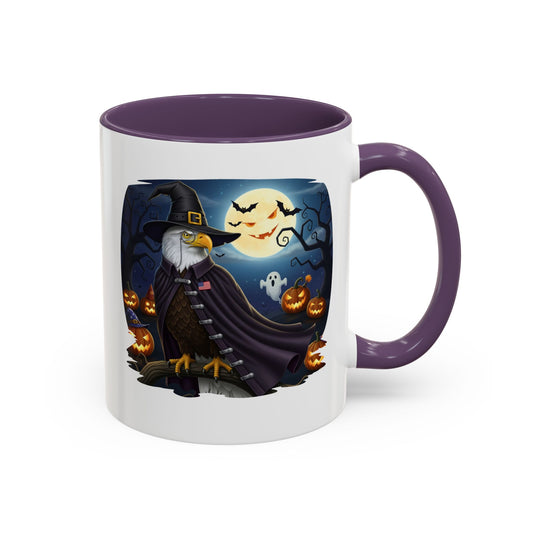 Bald Eagle Halloween Bird Mug - A Spooky & Funny Halloween Cup