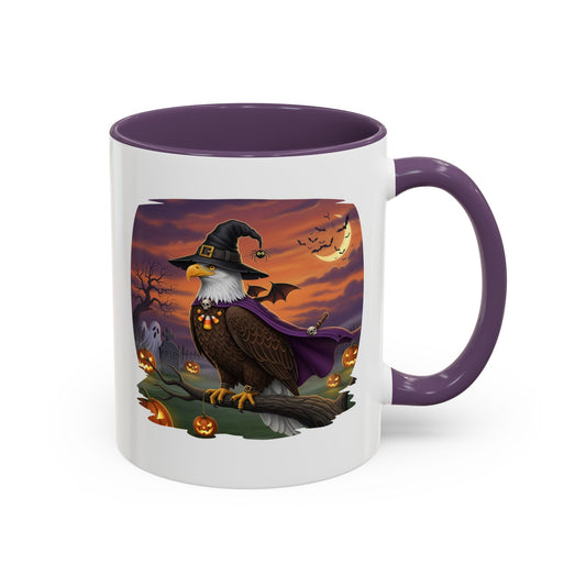 Bald Eagle Halloween Bird Mug - Halloween Coffee Mug for Bird Lovers