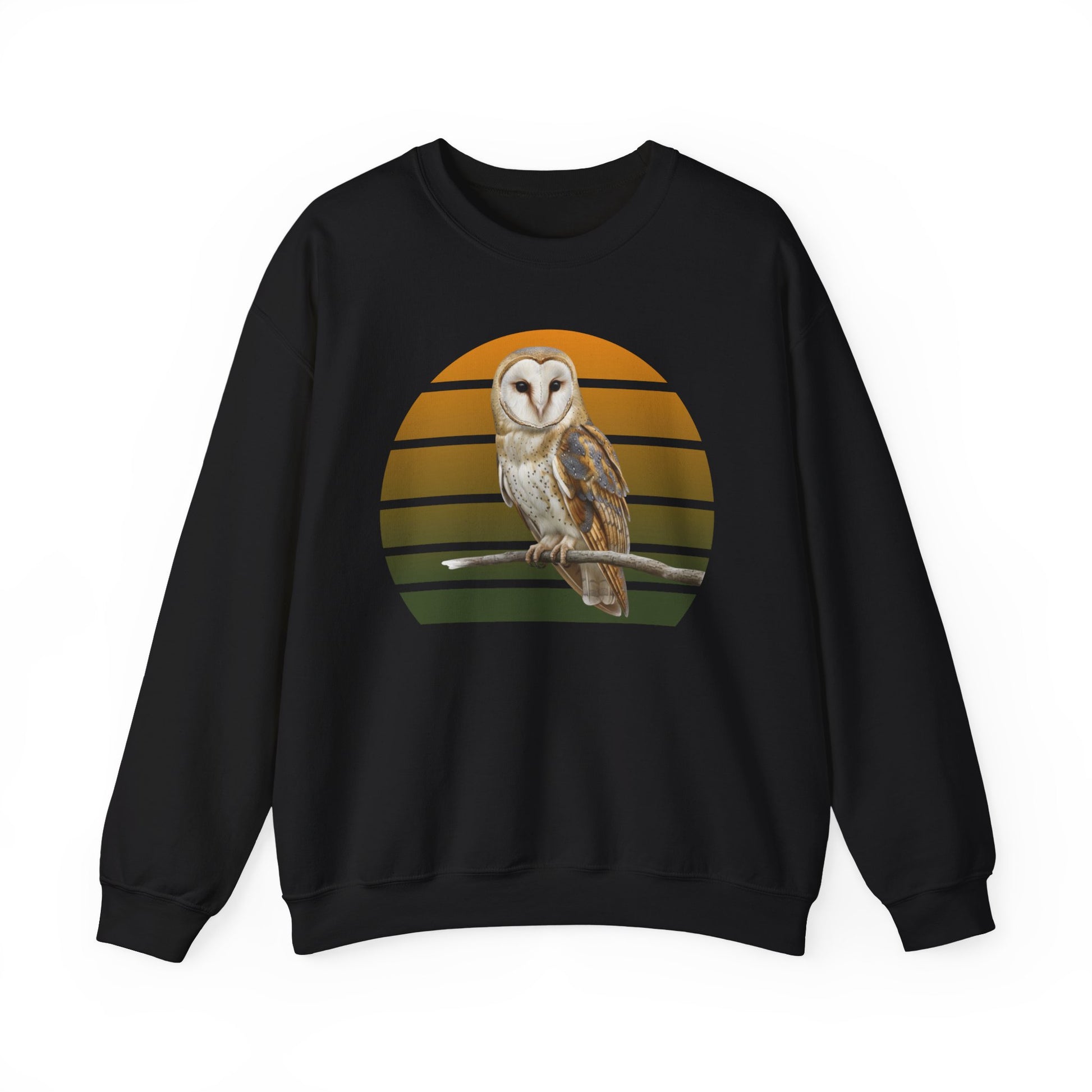 Barn Owl Sweatshirt | Bird Watcher Crewneck | Unisex Songbird Gift for Bird Lovers