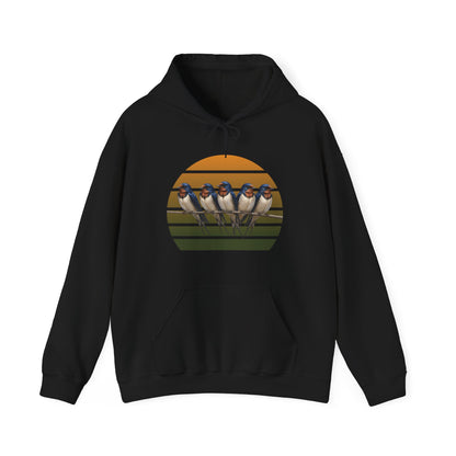 Barn Swallow Hoodie Bird Lover & Bird Watcher | Unisex Sweater | Gift for Bird Lovers