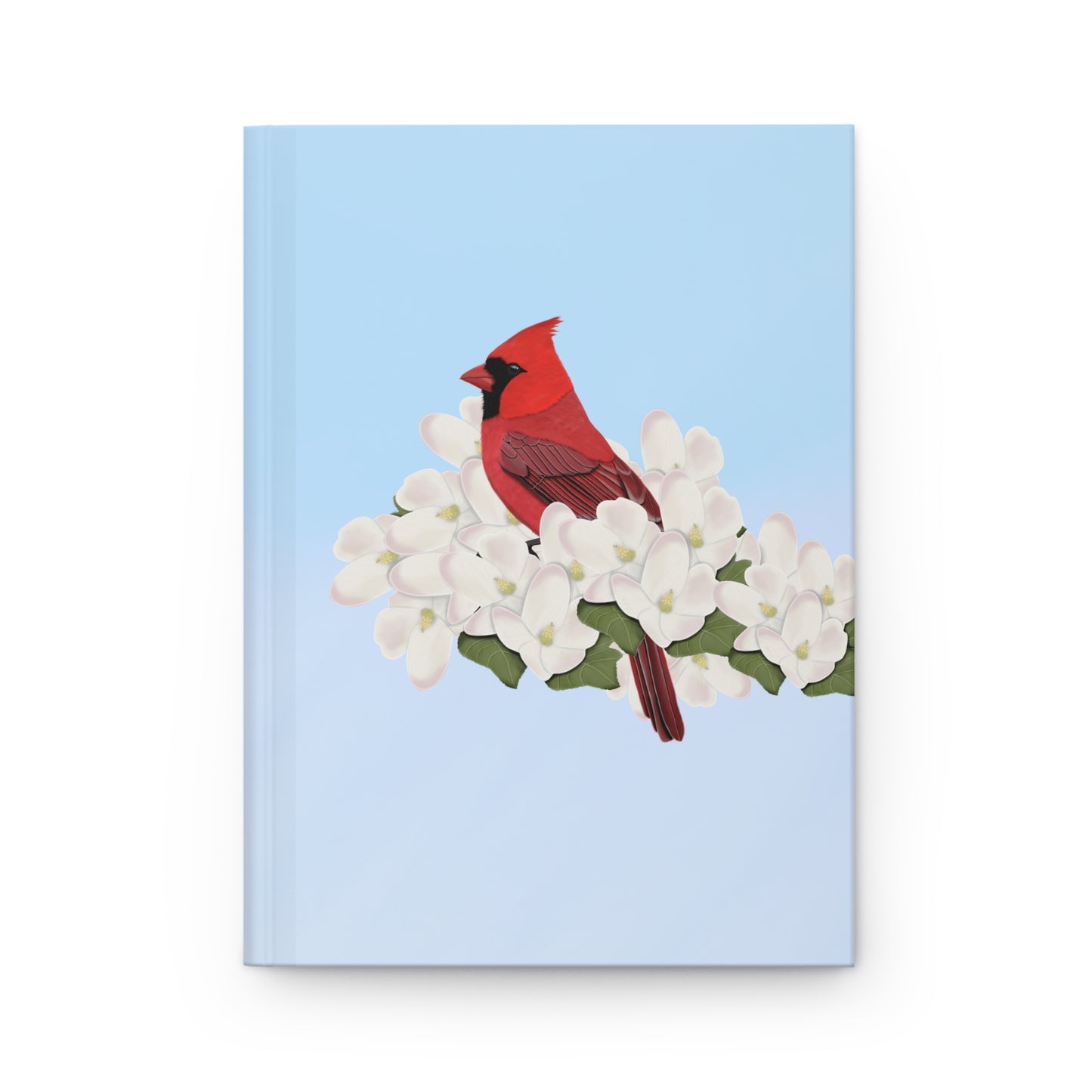 Cardinal Bird Hardcover Journal 150 Pages
