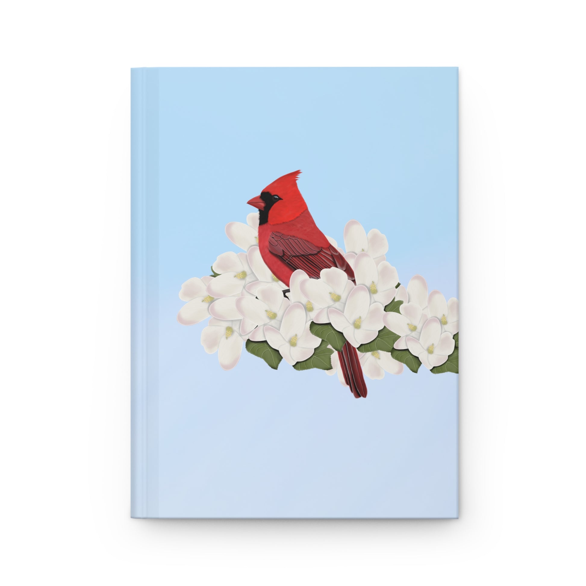 Cardinal Bird Hardcover Journal 150 Pages
