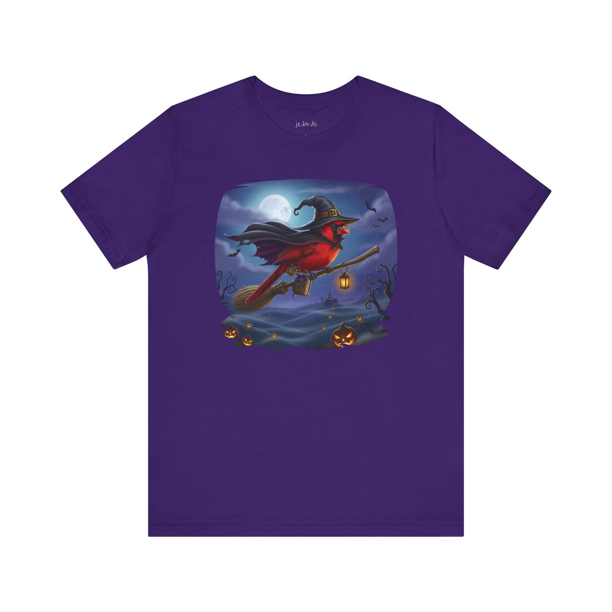 Cardinal Halloween Bird T-Shirt - Spooky Halloween Costume for Bird Lovers