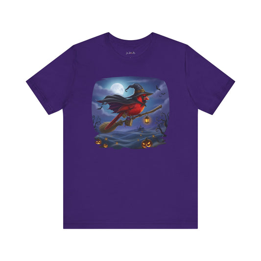 Cardinal Halloween Bird T-Shirt - Spooky Halloween Costume for Bird Lovers