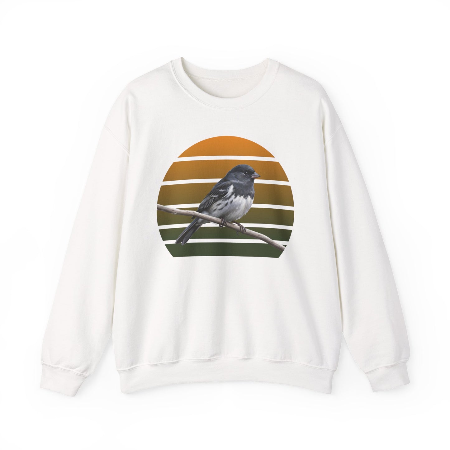 Dark-Eyed Junco Sweatshirt | Cozy Winter Birder Pullover | Snow Bird Crewneck Gift