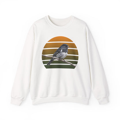 Dark-Eyed Junco Sweatshirt | Cozy Winter Birder Pullover | Snow Bird Crewneck Gift