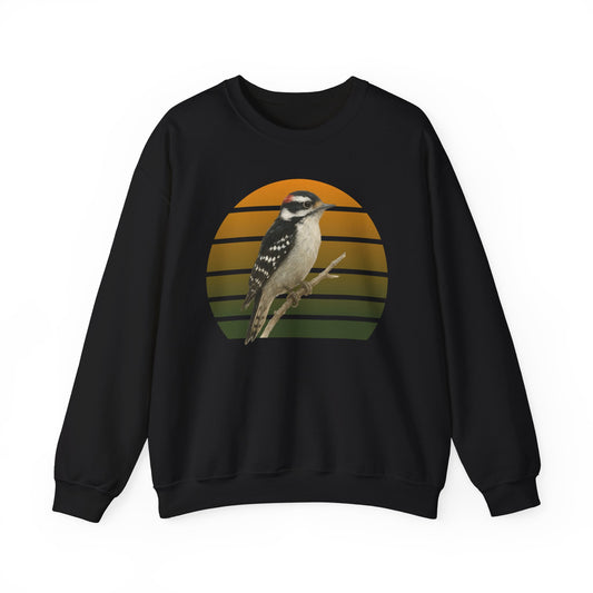 Downy Woodpecker Bird Lover & Bird Watching Bird Sweatshirt