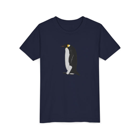 Emperor Penguin Birding & Birdwatching Bird Youth T-Shirt