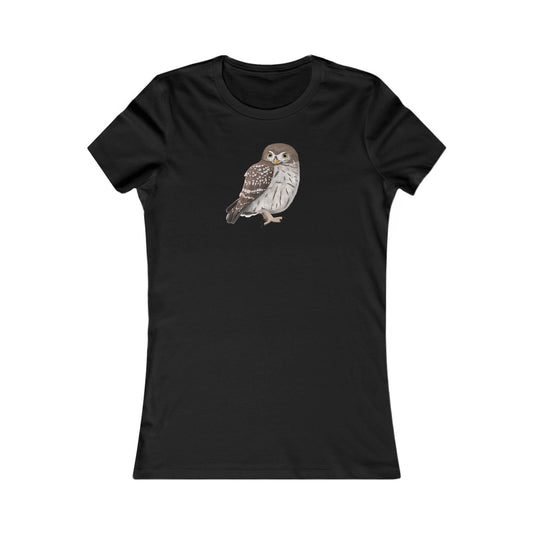 Eule Vogel T-Shirt für Frauen Vogelfreunde und Vogelbeobachter