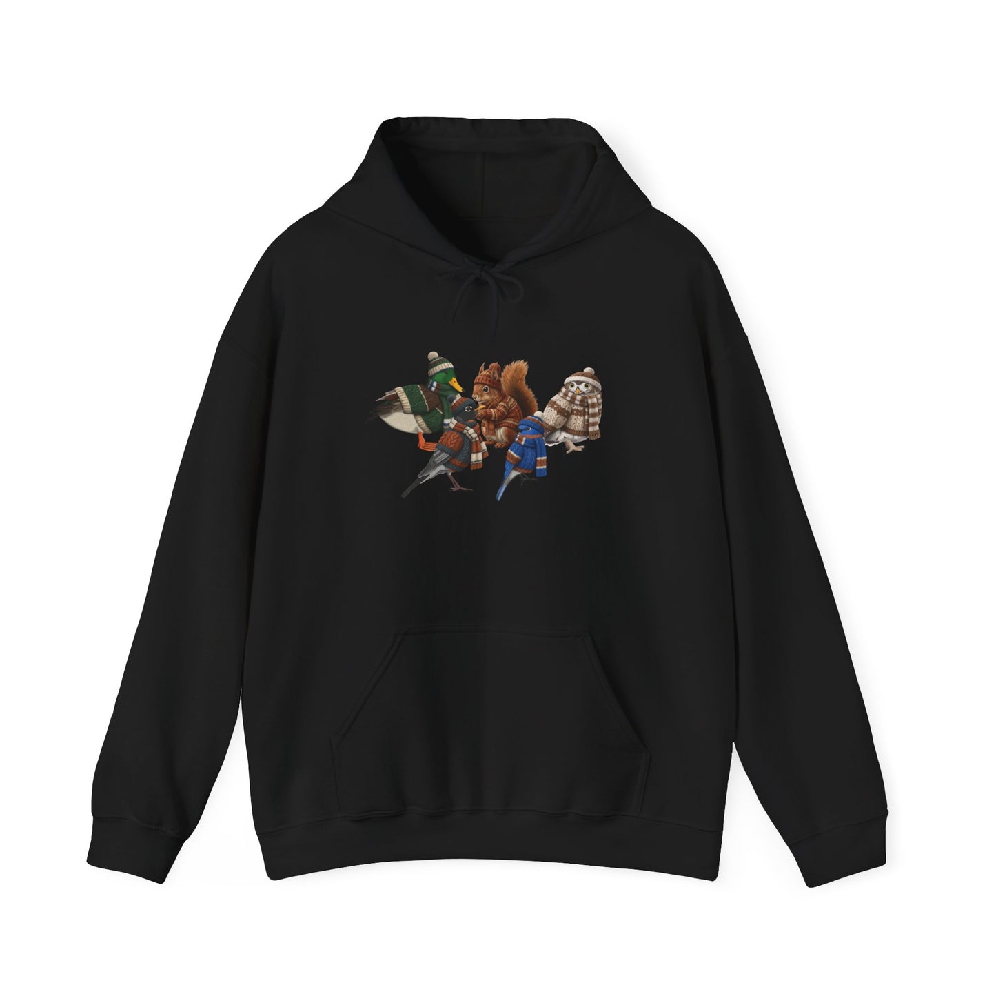 Funny Winter Hoodie: The Ultimate Cozy Bird Squad